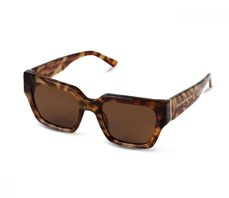 Kapten & Son Sonnenbrille Seville Havana - Tortoise Brown