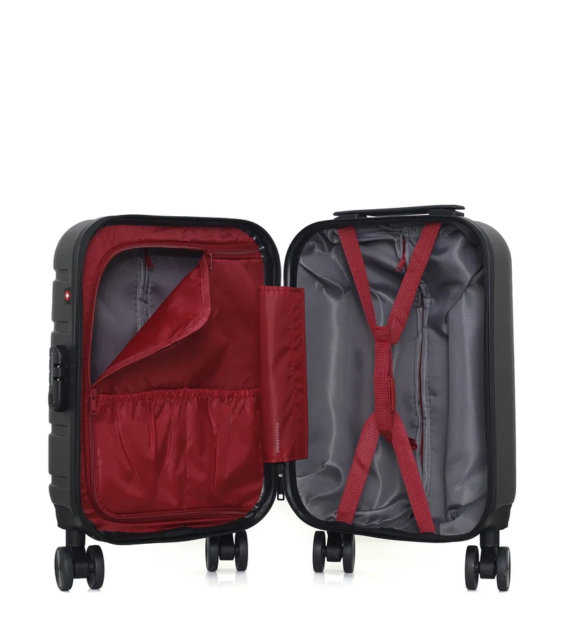 SWISS KOPPER – 2er-Pack – Handgepäck XXS und Kosmetikkoffer AIGLE