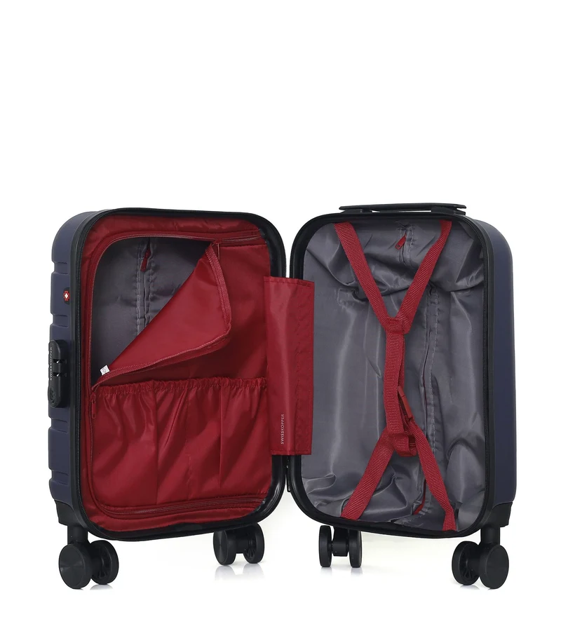 SWISS KOPPER – 2er-Pack – Handgepäck XXS und Kosmetikkoffer AIGLE