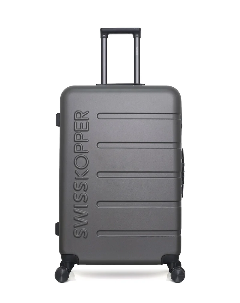 SWISS KOPPER – 4er-Pack – Großer Koffer, mittelgroßer Koffer, Handgepäck und Kosmetikkoffer AIGLE