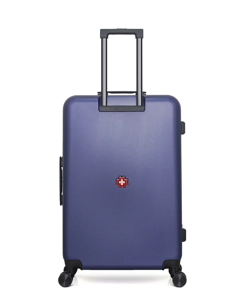 SWISS KOPPER – 4er-Pack – Großer Koffer, mittelgroßer Koffer, Handgepäck XXS und Kosmetikkoffer AIGLE