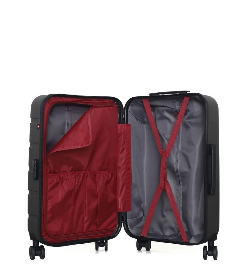 SWISS KOPPER – 2er-Pack – Mittelgroßer Koffer und Handgepäck AIGLE