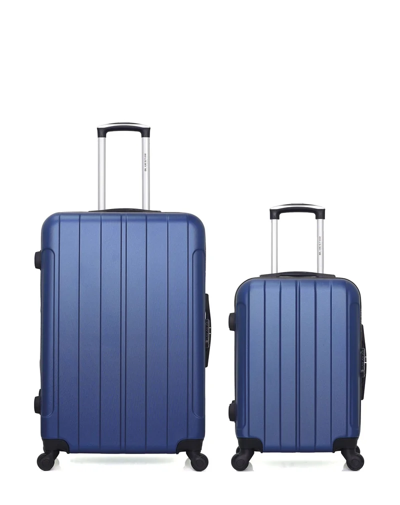 BLUESTAR – 2er-Pack – Großer Koffer und Handgepäck NAPOLI