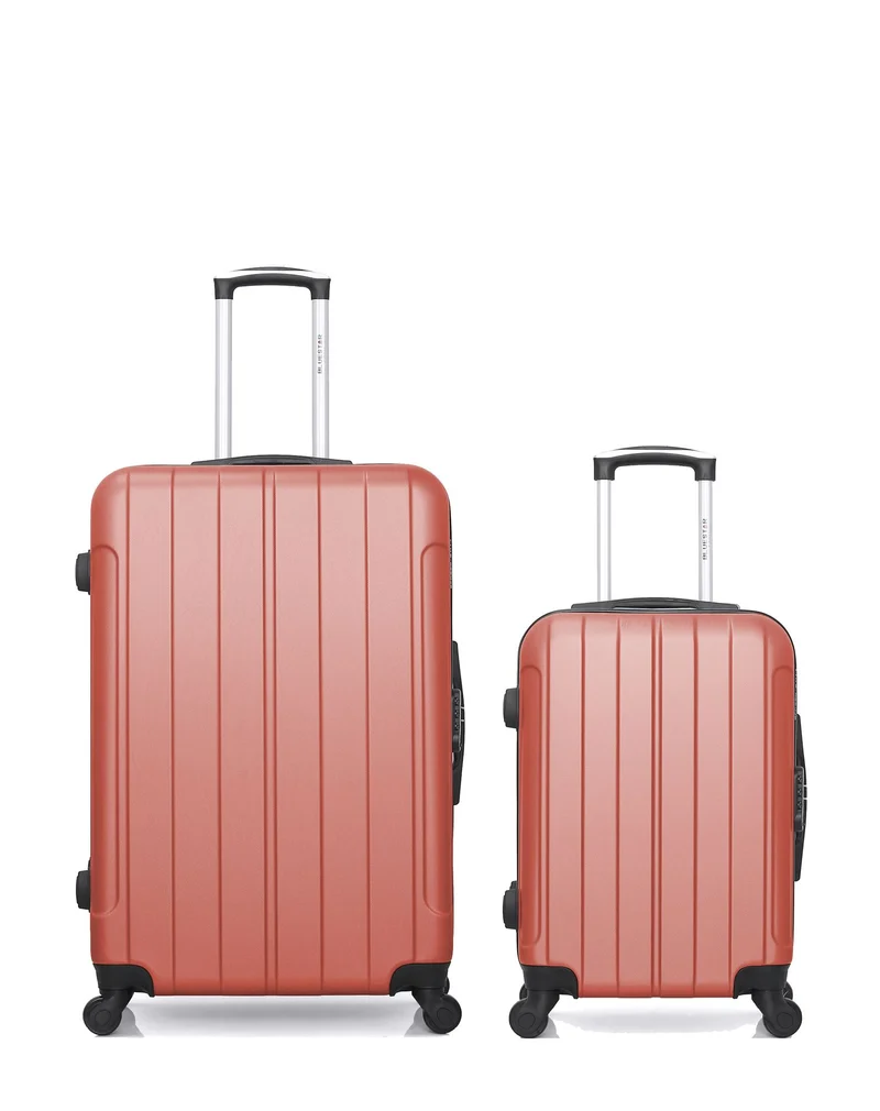 BLUESTAR – 2er-Pack – Großer Koffer und Handgepäck NAPOLI