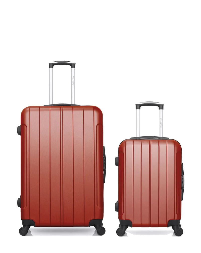 BLUESTAR – 2er-Pack – Großer Koffer und Handgepäck NAPOLI