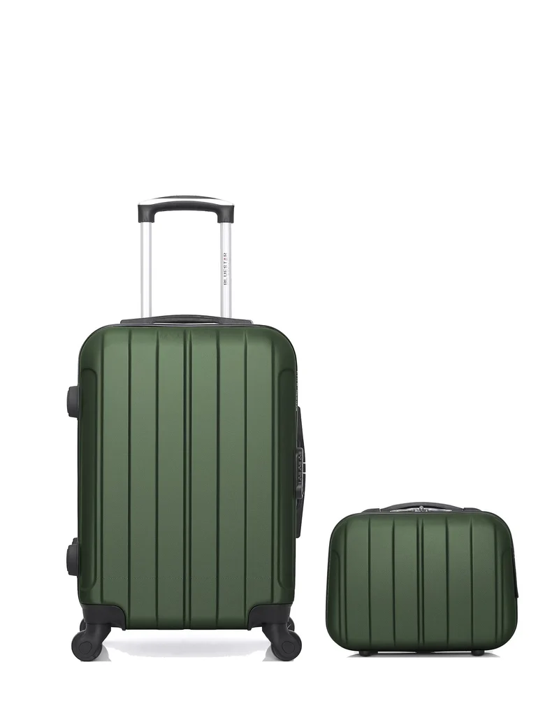 BLUESTAR – 2er-Pack – Handgepäck und Kosmetikkoffer NAPOLI