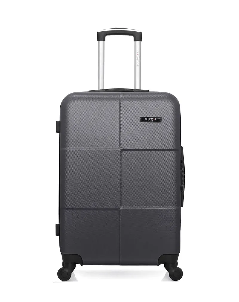 BLUESTAR – 2er-Pack – Mittelgroßer Koffer und Handgepäck XXS MIAMI