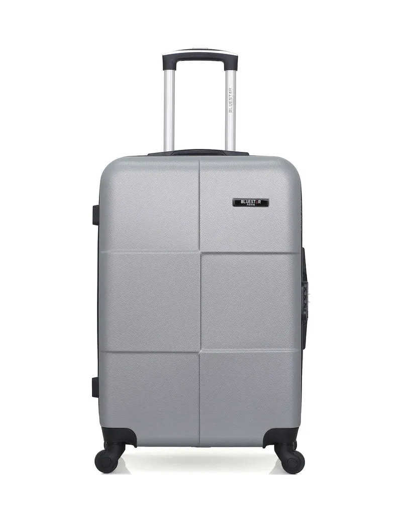 BLUESTAR – 2er-Pack – Mittelgroßer Koffer und Handgepäck XXS MIAMI