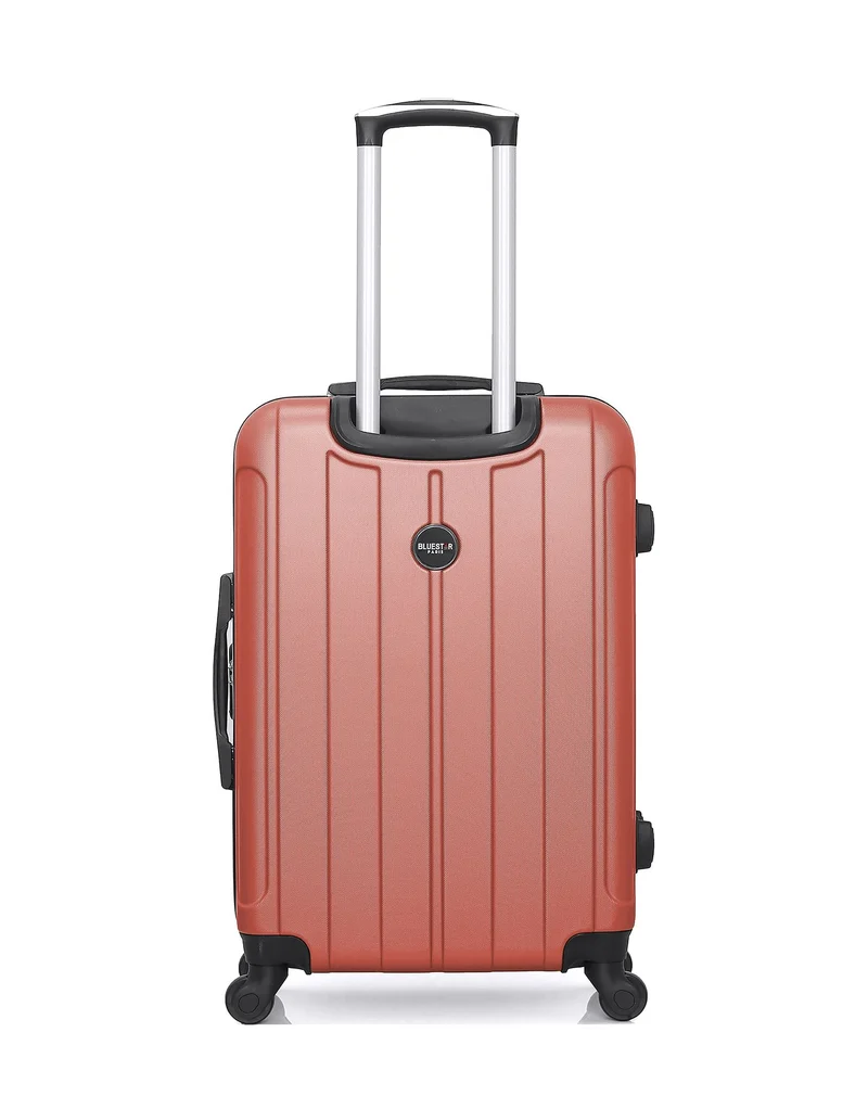 BLUESTAR – 3er-Pack – Mittelgroßer Koffer, Handgepäck und Kosmetikkoffer NAPOLI