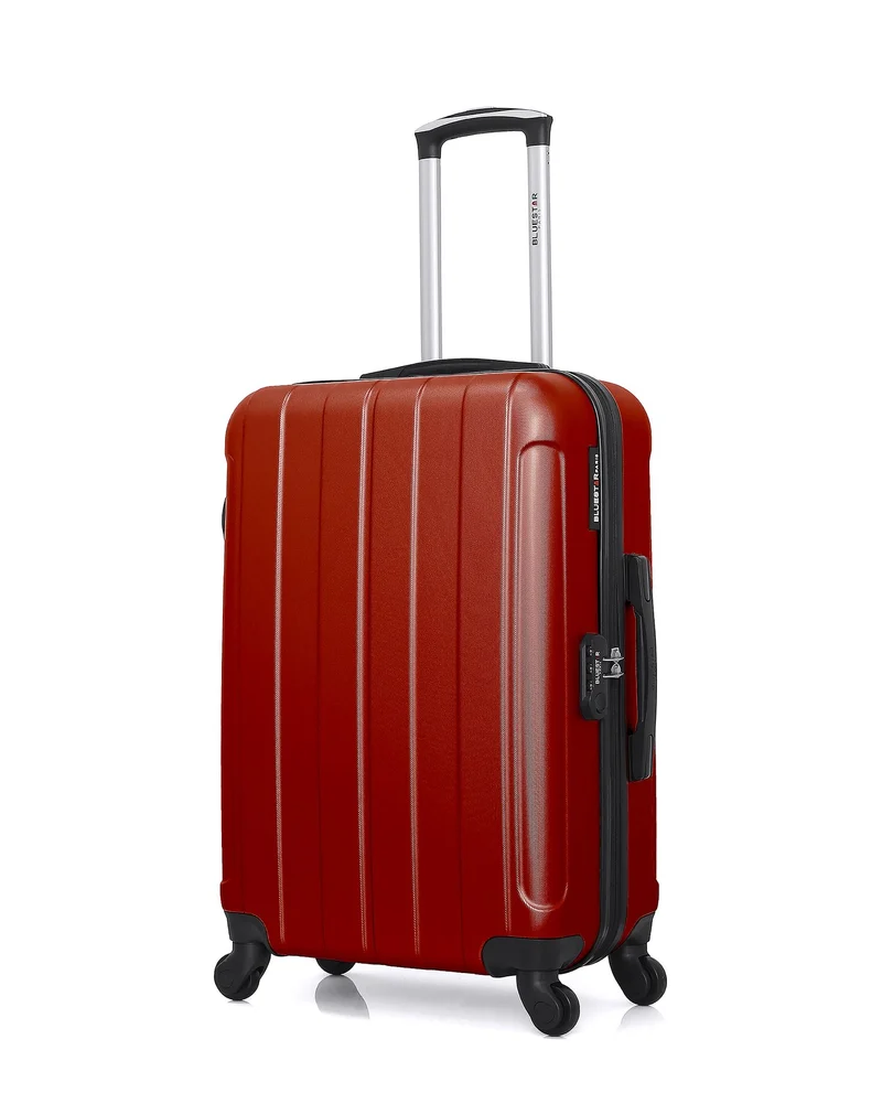 BLUESTAR – 3er-Pack – Mittelgroßer Koffer, Handgepäck und Kosmetikkoffer NAPOLI