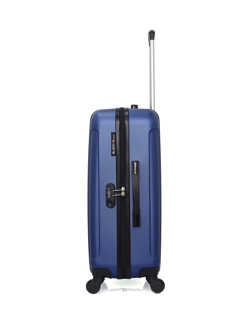 BLUESTAR – 3er-Pack – Mittelgroßer Koffer, Handgepäck und Kosmetikkoffer NAPOLI
