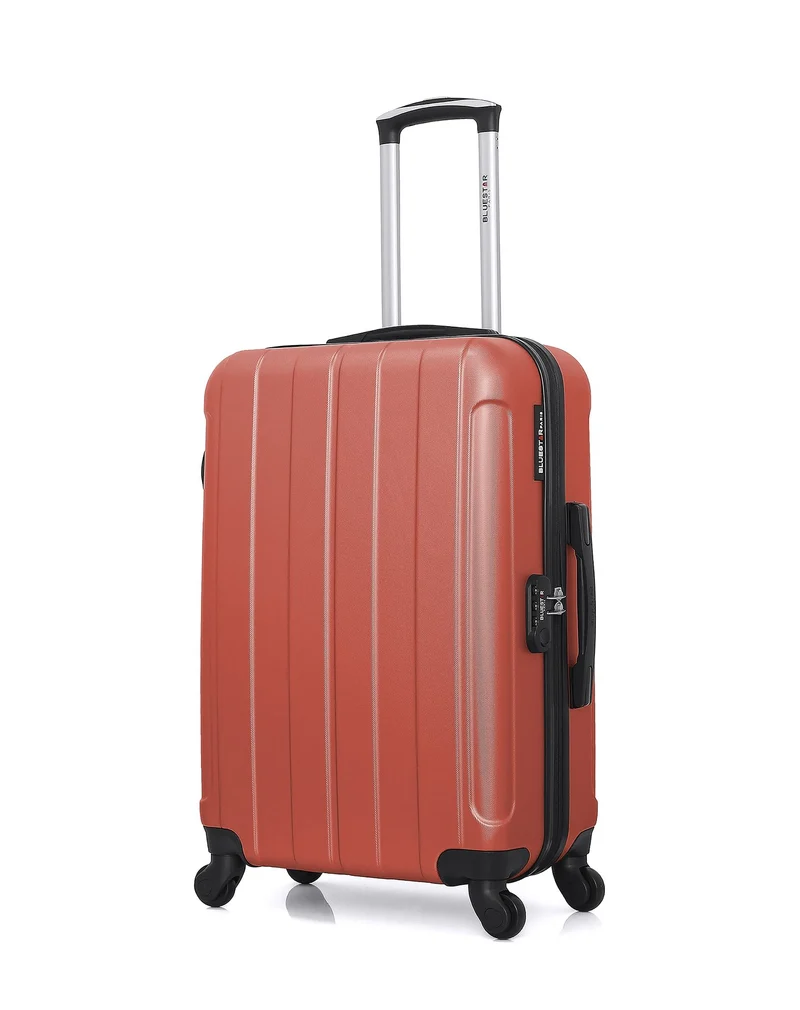 BLUESTAR – 3er-Pack – Mittelgroßer Koffer, Handgepäck und Kosmetikkoffer NAPOLI