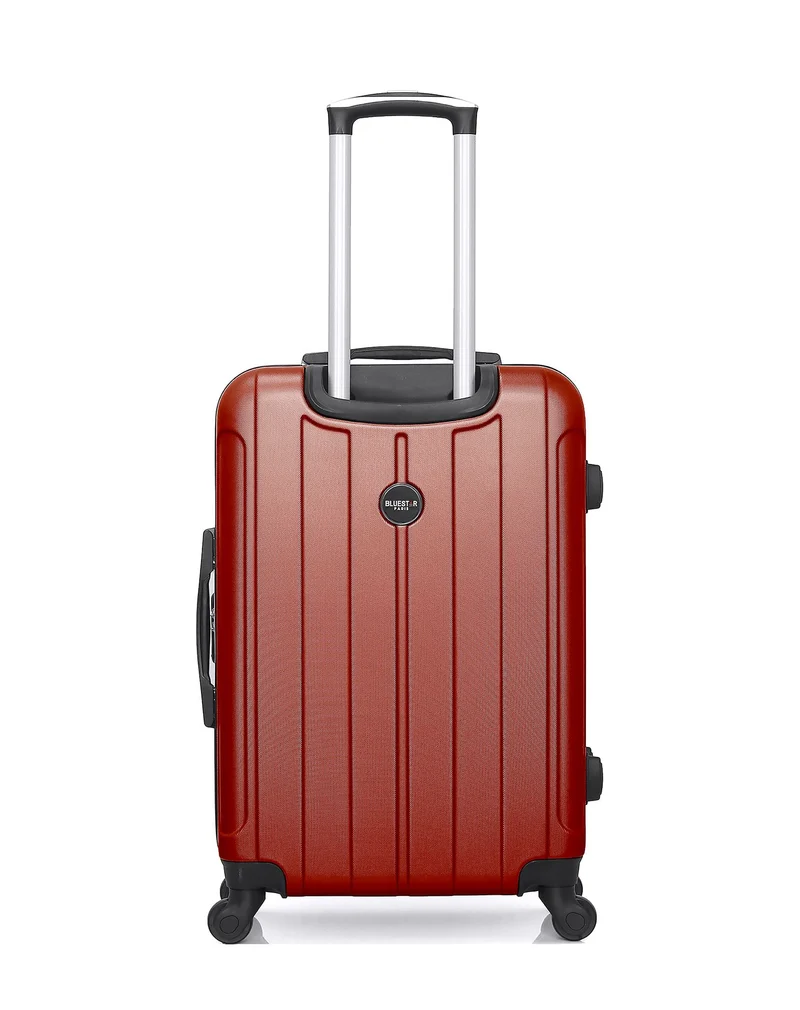 BLUESTAR – 3er-Pack – Mittelgroßer Koffer, Handgepäck und Kosmetikkoffer NAPOLI
