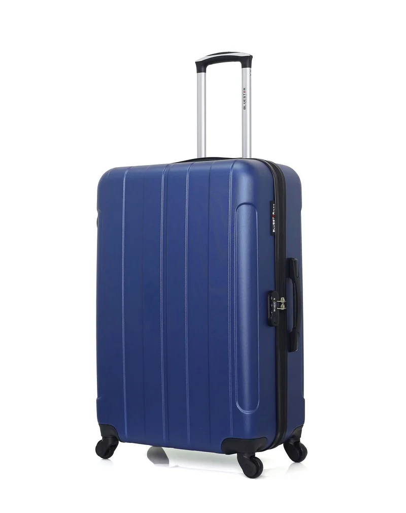 BLUESTAR – 3er-Pack – Großer Koffer, Handgepäck und Kosmetikkoffer NAPOLI