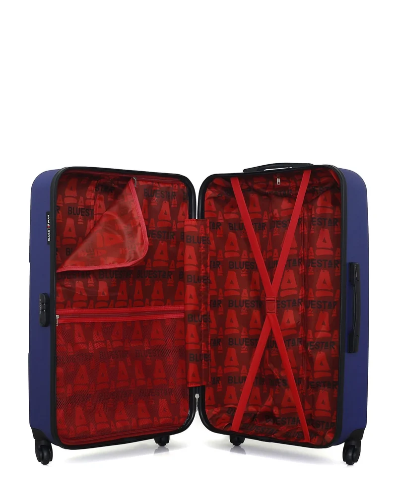 BLUESTAR – 2er-Pack – Großer Koffer und Handgepäck MIAMI