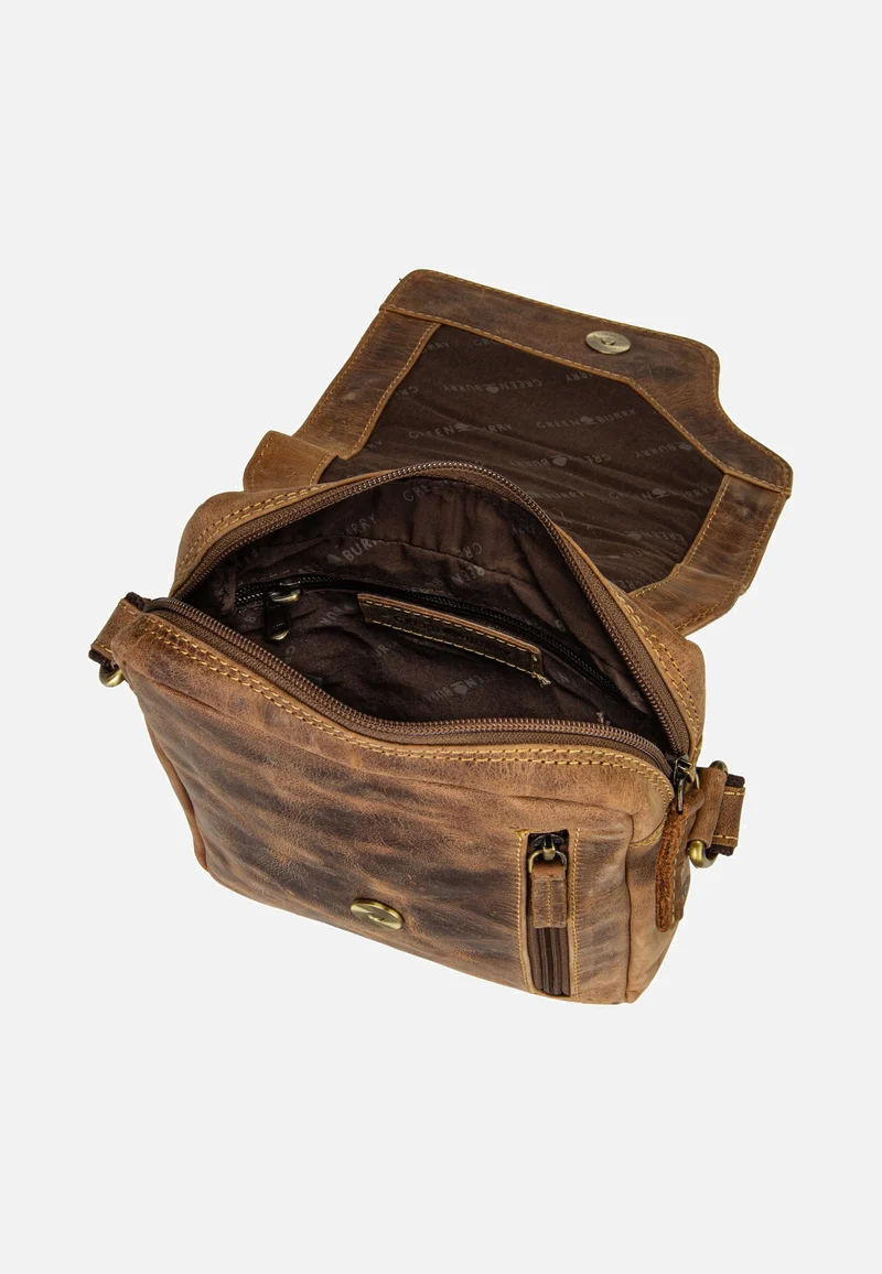Vintage Revolver Small Sattelbraun - Crossbody Bag