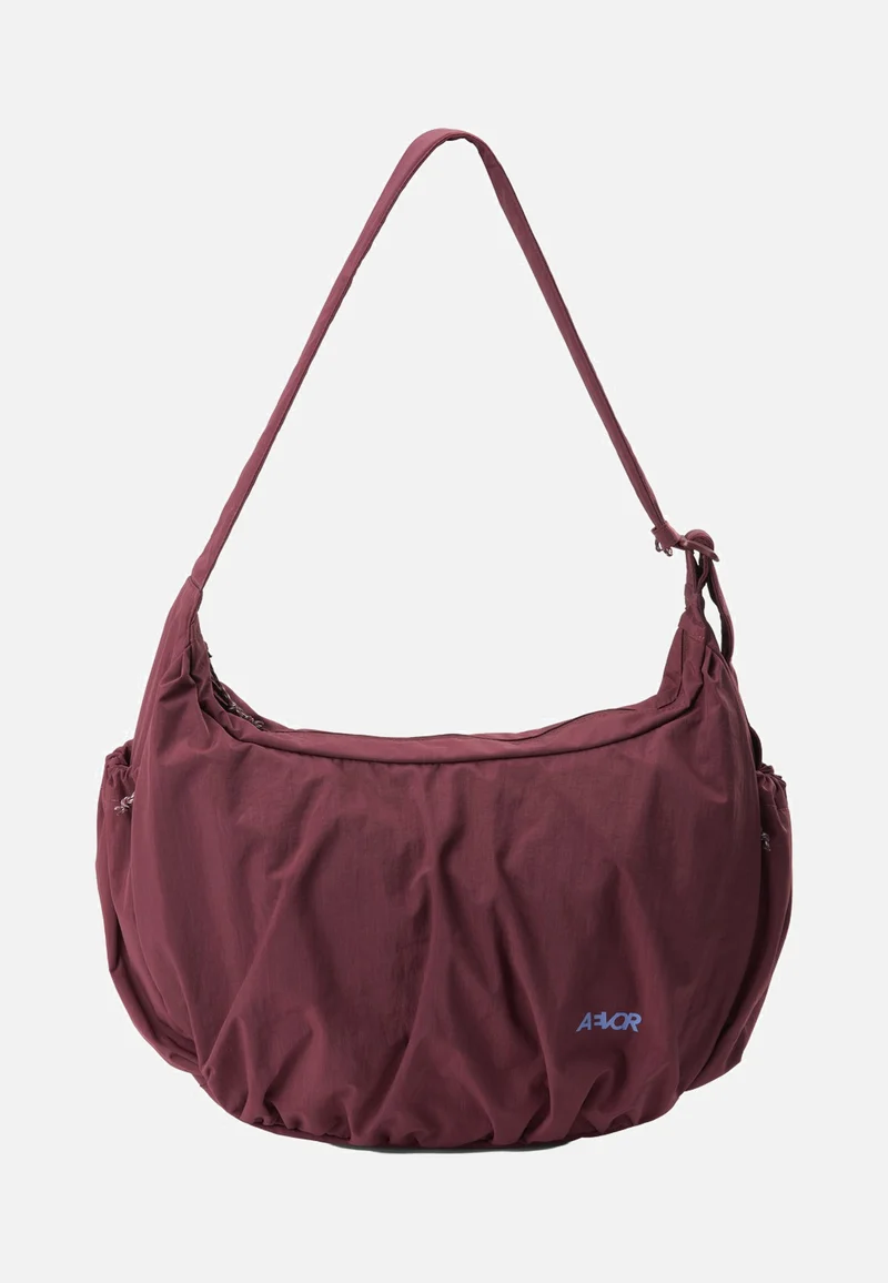Slouchy Bag Burgundy - Sling Bag