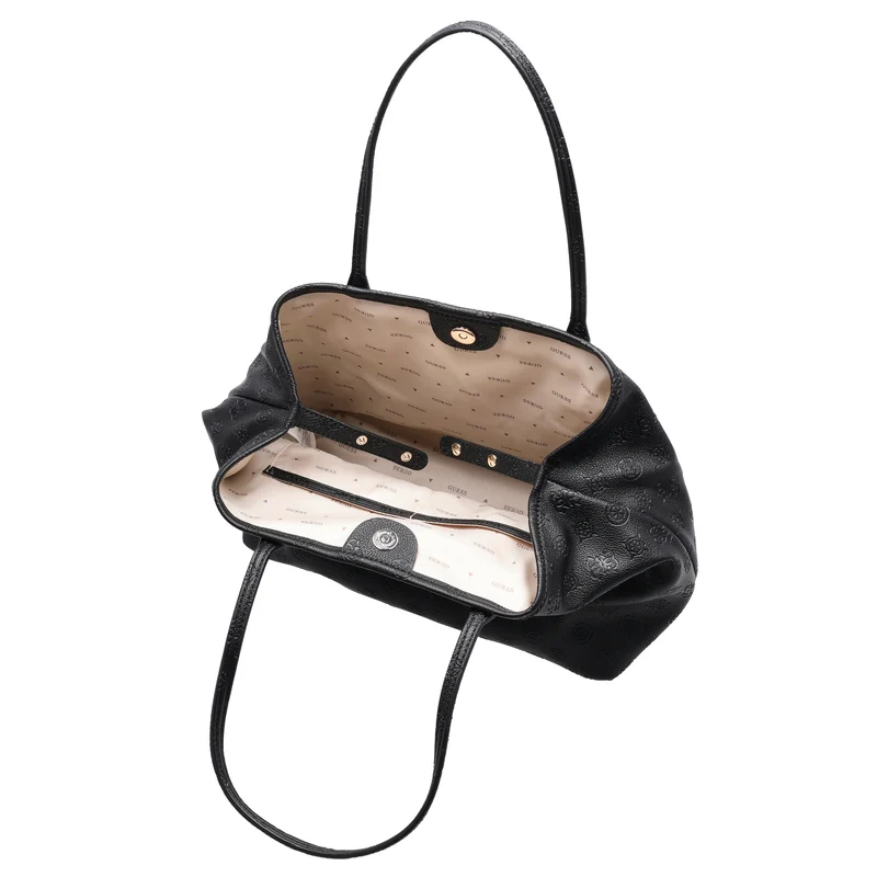 Guess Victtoria 2in1 Tote - Shopper 41 cm (black logo)