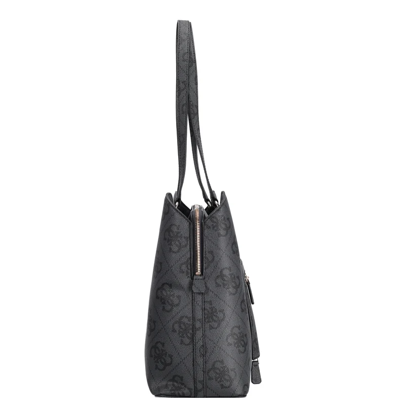 Guess Janie Logo Tote - Shopper 46 cm (latte logo)