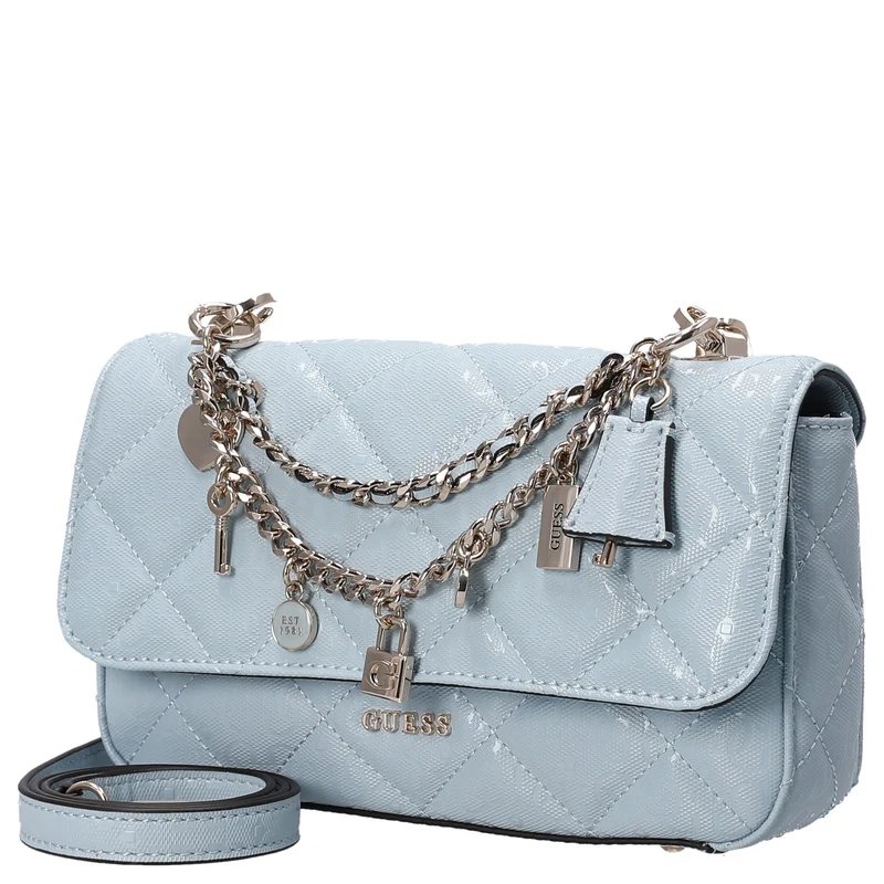 Guess Libby Flap - Umhängetasche 23 cm (aqua)