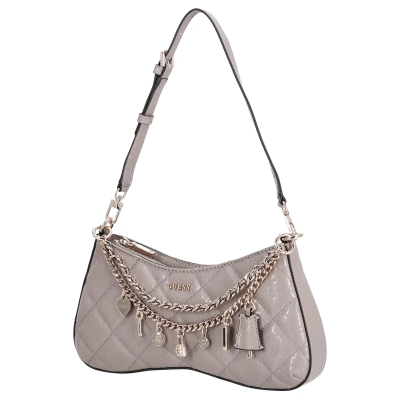 Guess Libby - Schultertasche 30 cm (dark taupe)