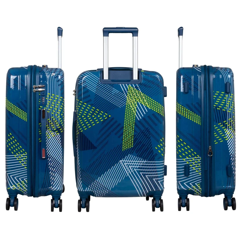 Design-Koffer Reisekoffer Ravenna – bunte Reisekoffer mit Wiedererkennungswert – Hartschale ABS/Polycarbonat – leicht & robust