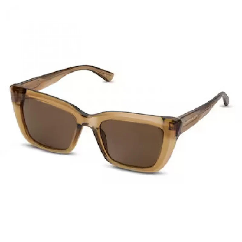 Kapten & Son Sonnenbrille Cassis Transparent - Caramel Brown