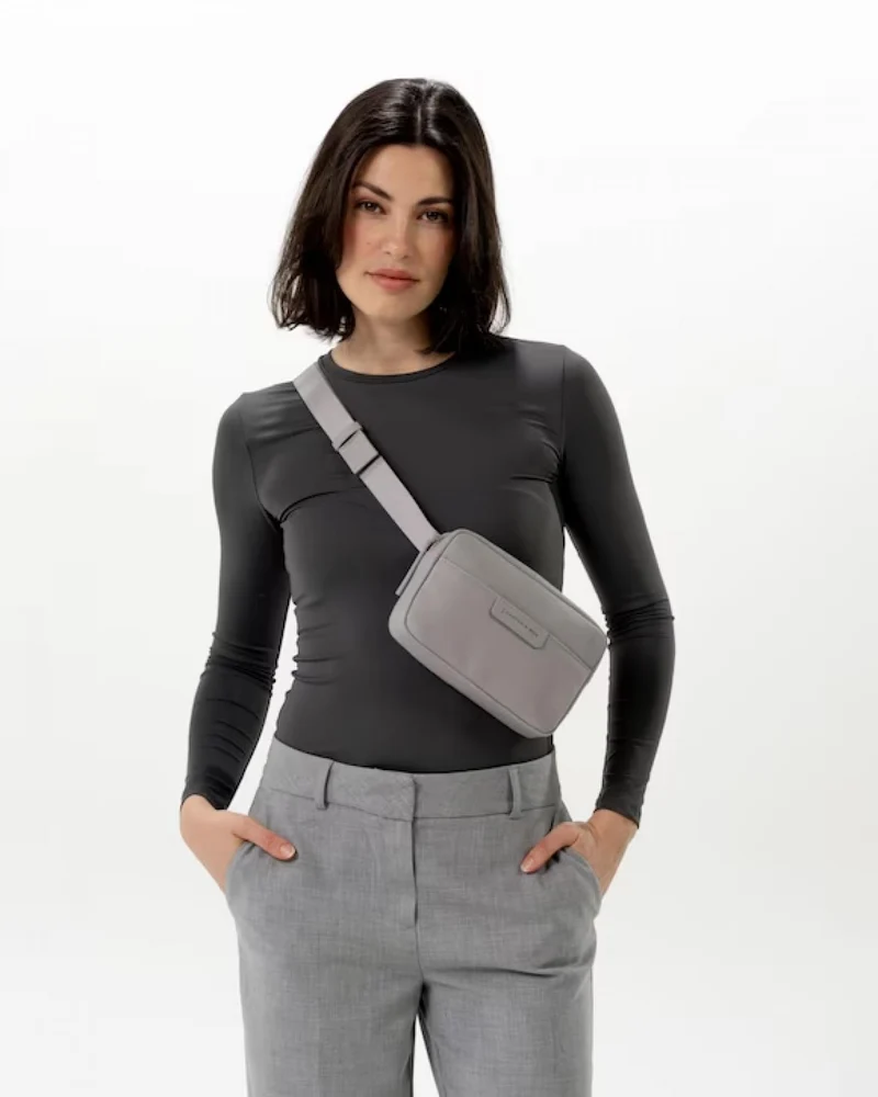 Kapten & Son Bauchtasche Crossbag Habo - Greige
