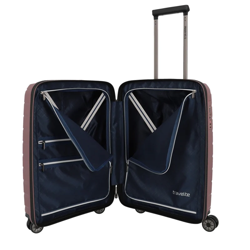 Travelite Air Base - 4-Rollen-Kabinentrolley S 55 cm (flieder)