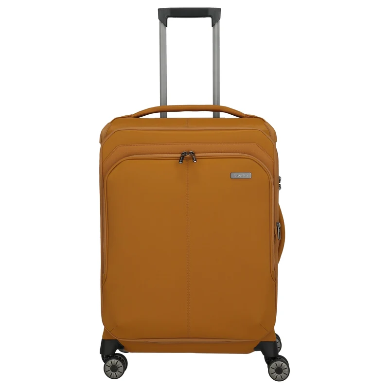 Travelite Priima - 4-Rollen-Trolley M 68 cm (curry)