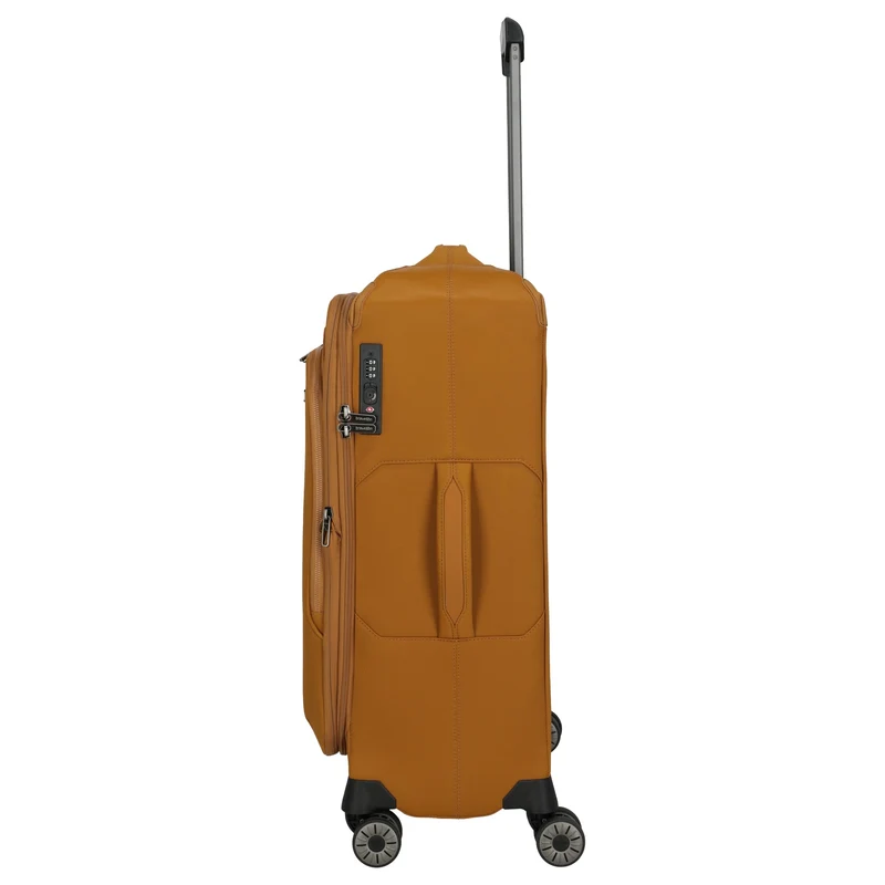 Travelite Priima - 4-Rollen-Trolley M 68 cm (curry)