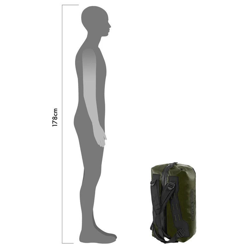 Ortlieb Duffle 40 - Reisetasche/ Rucksack 53 cm (olive black)