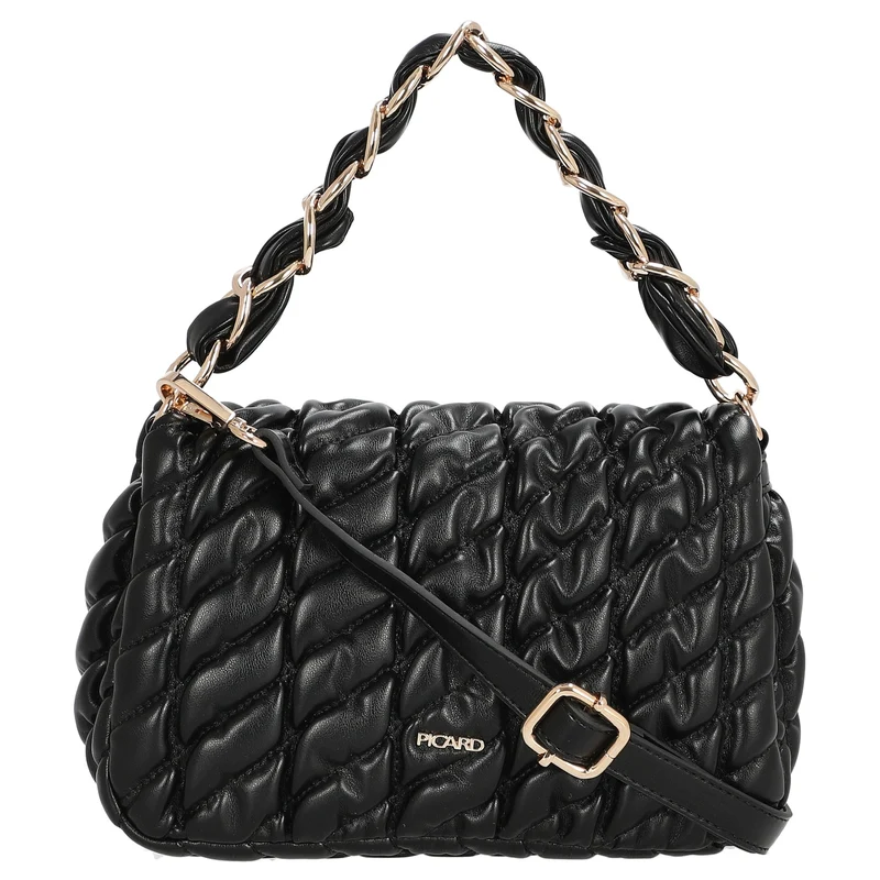 Picard Finesse - Schultertasche 23 cm (schwarz)