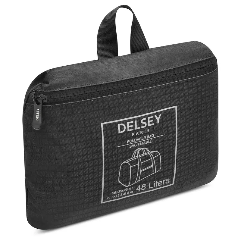 Delsey Paris Nomade - faltbare Reisetasche 55 cm (schwarz)