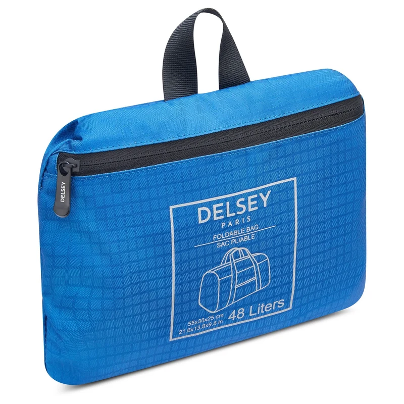 Delsey Paris Nomade - faltbare Reisetasche 55 cm (blau)
