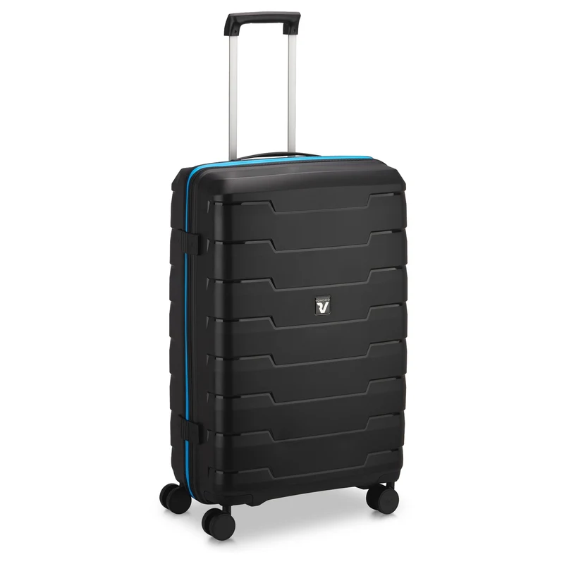 Roncato Skyline 2.0 Neon - 4-Rollen-Trolley M 70 cm (black)