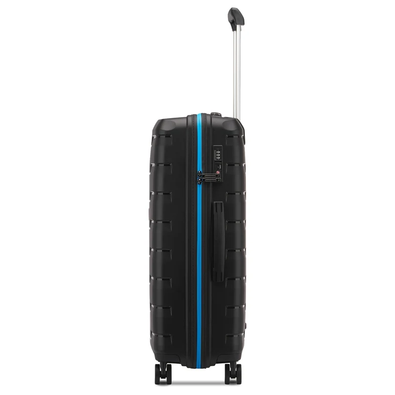 Roncato Skyline 2.0 Neon - 4-Rollen-Trolley M 70 cm (black)