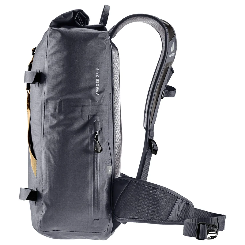 Deuter Amager 25+5 - wasserdichter Fahrradrucksack 15" 48 cm (graphite)