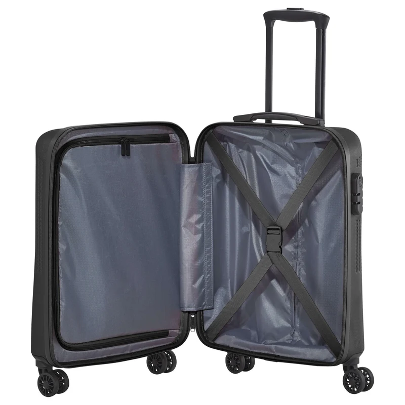 Travelite Bali - 4-Rollen-Kabinentrolley S 55 cm (black)