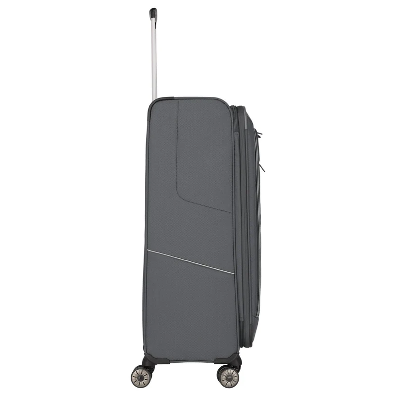 Travelite Skaii - 4-Rollen-Trolley L 78 cm erw. (gipfelgrau)
