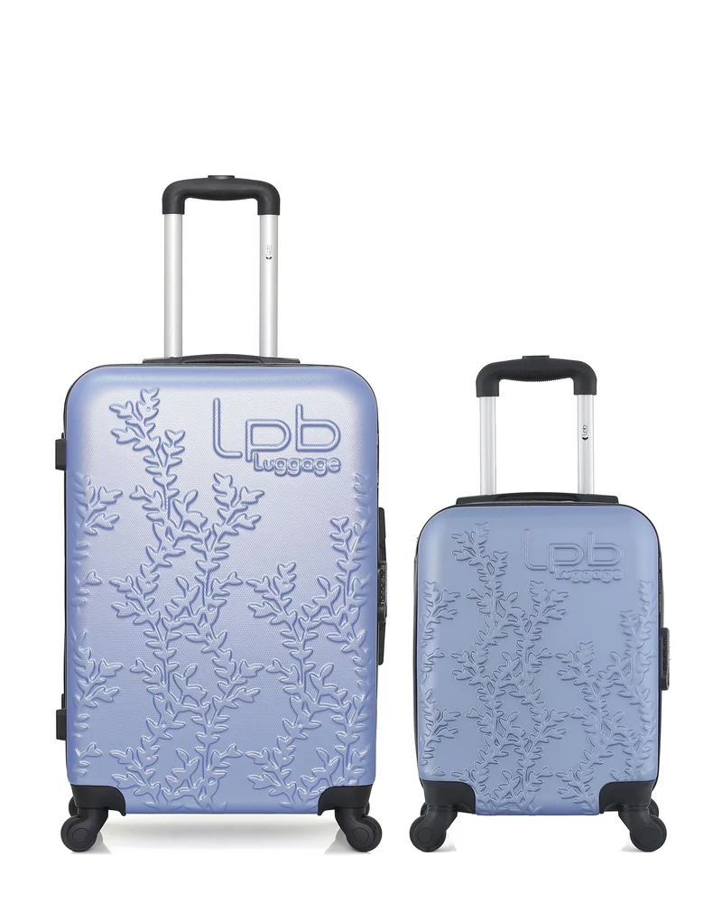 LPB LUGGAGE – 2er-Pack – Mittelgroßer Koffer und Handgepäck XXS NAIS