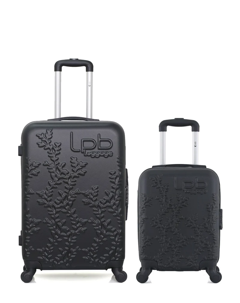 LPB LUGGAGE – 2er-Pack – Mittelgroßer Koffer und Handgepäck XXS NAIS