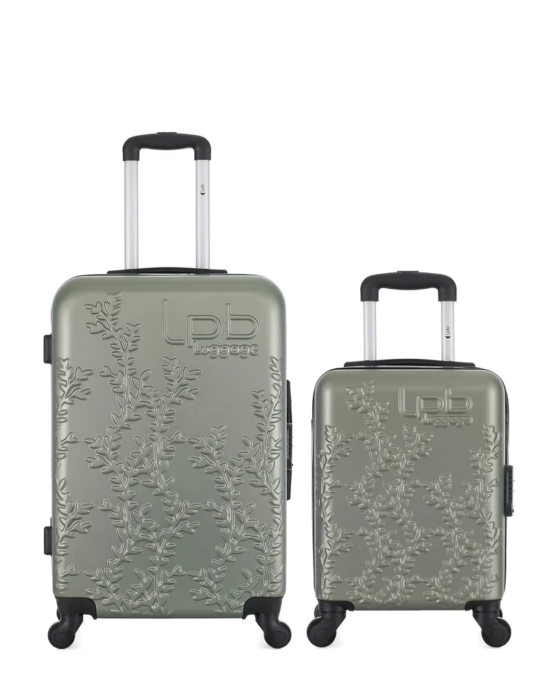 LPB LUGGAGE – 2er-Pack – Mittelgroßer Koffer und Handgepäck XXS NAIS