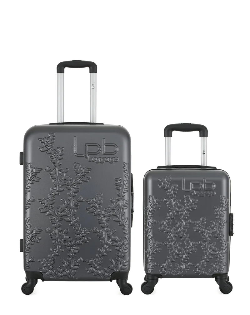 LPB LUGGAGE – 2er-Pack – Mittelgroßer Koffer und Handgepäck XXS NAIS