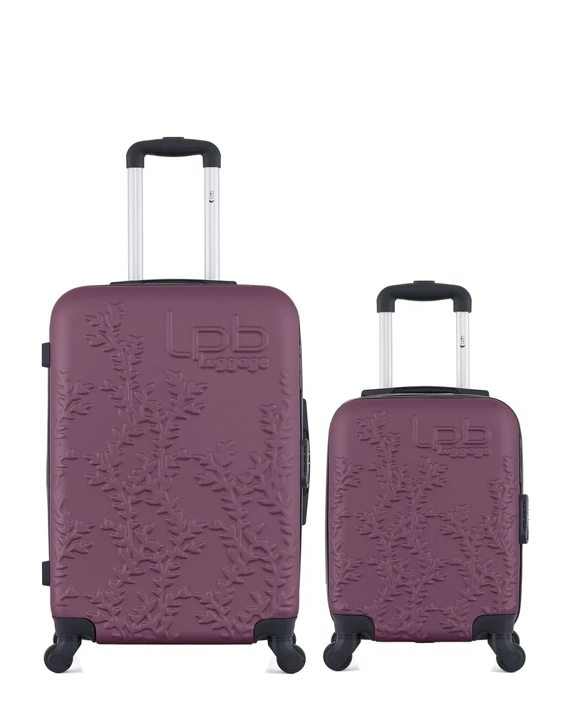 LPB LUGGAGE – 2er-Pack – Mittelgroßer Koffer und Handgepäck XXS NAIS