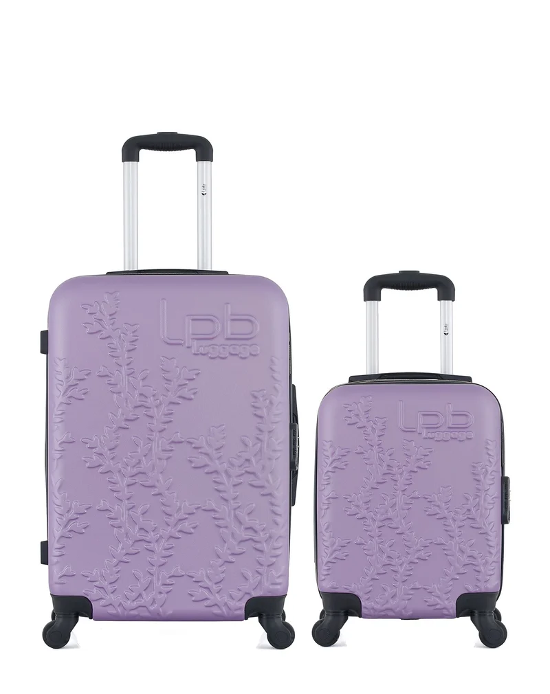 LPB LUGGAGE – 2er-Pack – Mittelgroßer Koffer und Handgepäck XXS NAIS