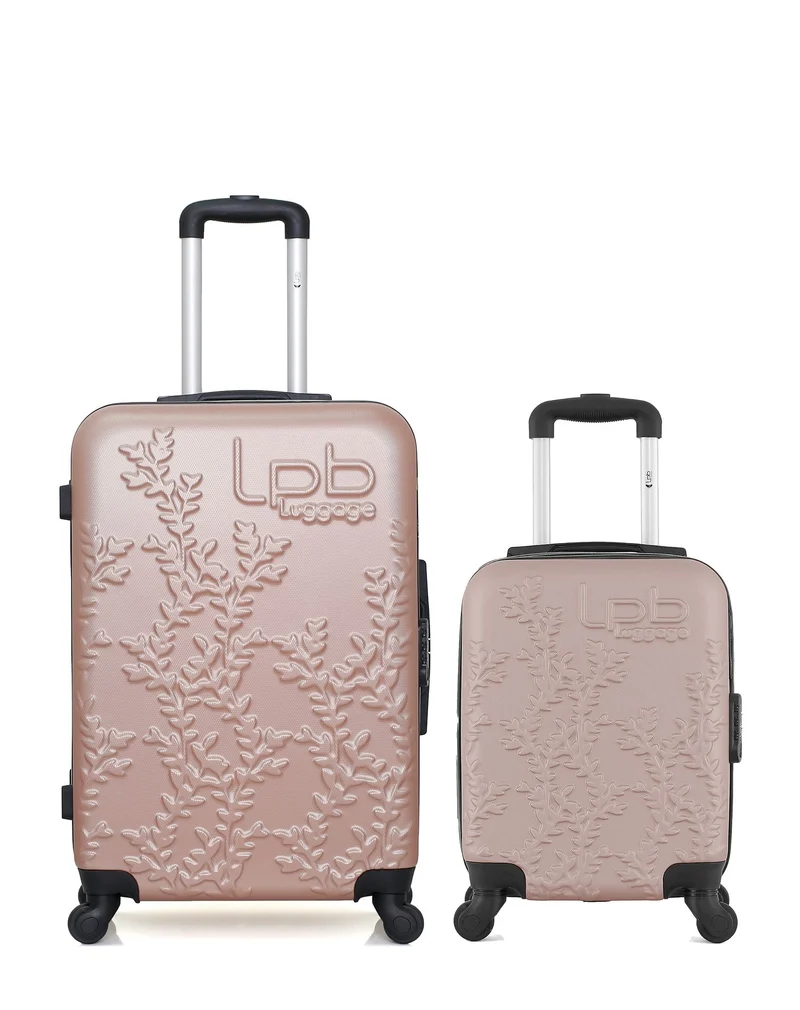 LPB LUGGAGE – 2er-Pack – Mittelgroßer Koffer und Handgepäck XXS NAIS