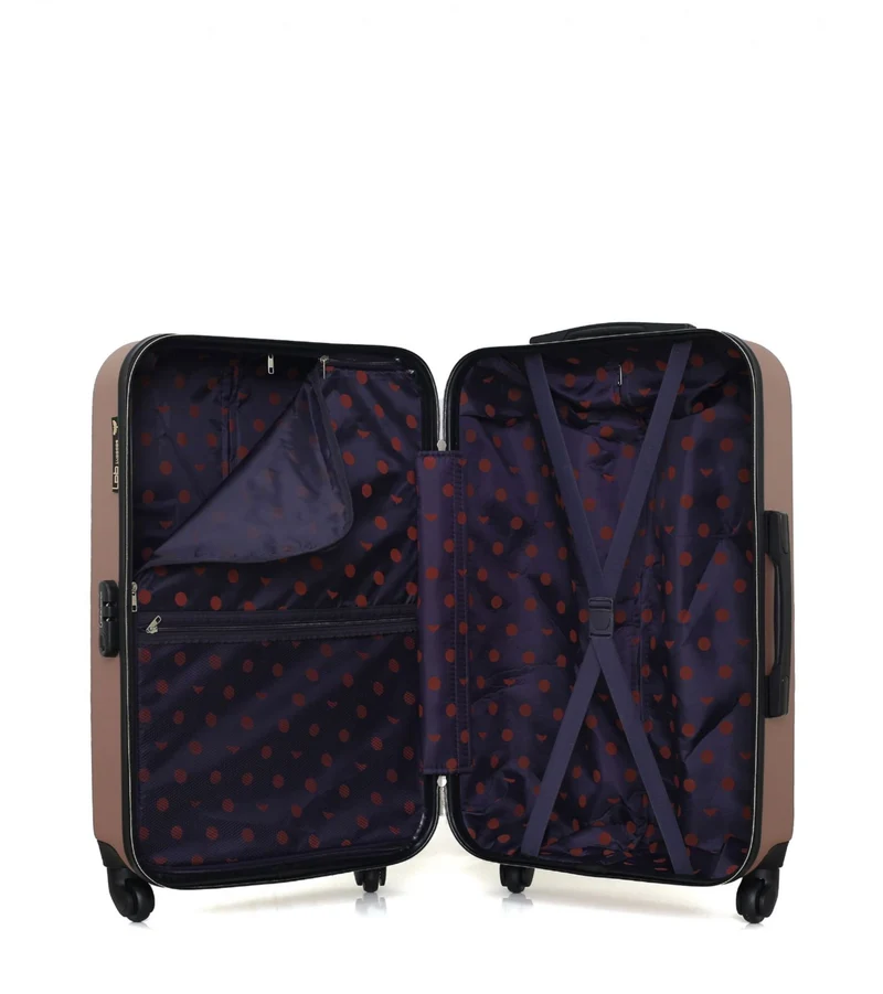 LPB LUGGAGE – 2er-Pack – Mittelgroßer Koffer und Handgepäck XXS NAIS