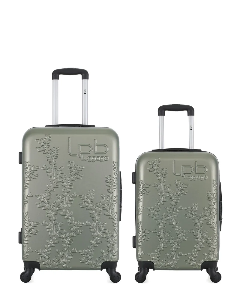 LPB LUGGAGE – 2er-Pack – Mittelgroßer Koffer und Handgepäck NAIS