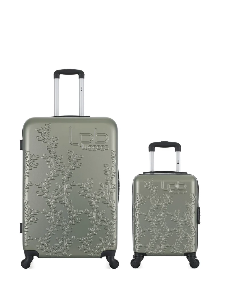 LPB LUGGAGE – 2er-Pack – Großer Koffer und Handgepäck XXS NAIS